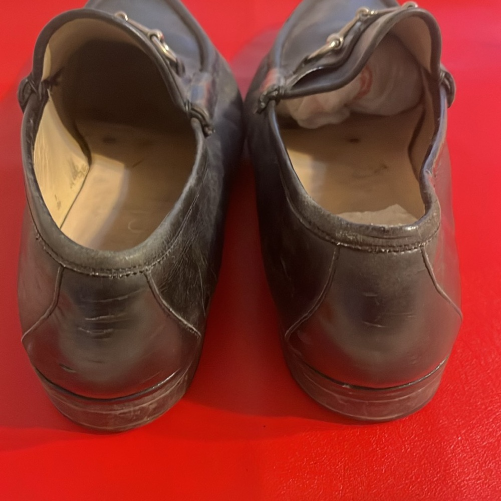 Gucci Black Leather Horsebit Loafers | Gucci Black Leather Horsebit Loafers 10D - Picture 2 of 4